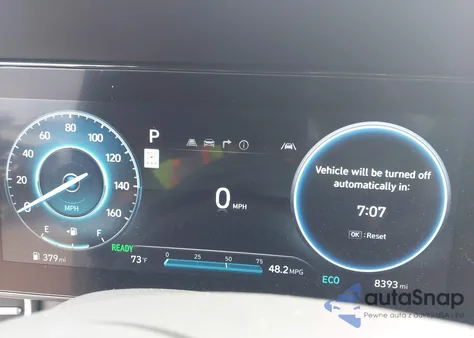 2024 Hyundai Elantra Hybrid Blue z USA, uszkodzony, nr VIN KMHLM4DJ1RU104414